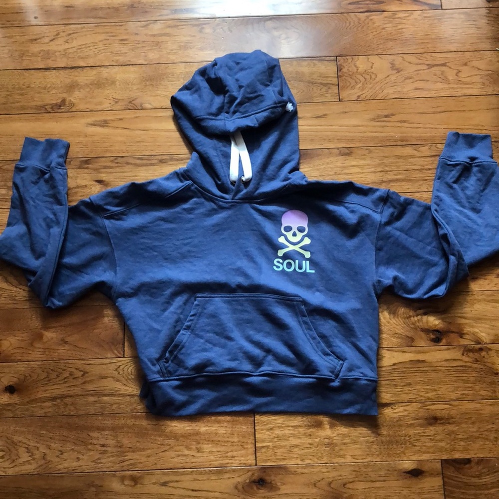 SoulCycle Cropped Hoodie